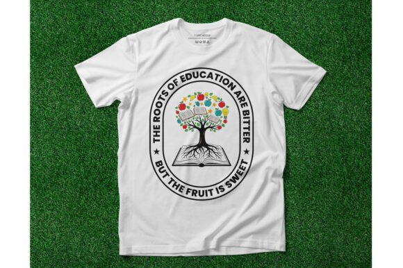 Bitter Roots, Sweet Fruits of Learning Graphics and T-Shirt Designs