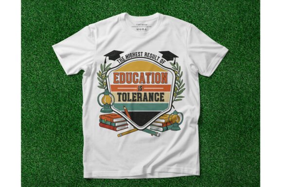 Education is Tolerance Graphics for Modern T-Shirt Designs